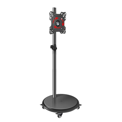 Soporte móvil para TV de 24 a 55 pulgadas, rotación 360° miniatura 1