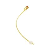 Dover™ 2-Way Foley Hydrogel Coated Latex Urethral Urinary Catheter, 20FR, 30ML, Carton of 12