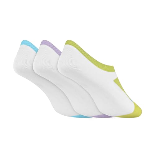 Image of SKECHERS SOCKS - PACK OF 3 WOMENS BLOCK NON TERRY LINER