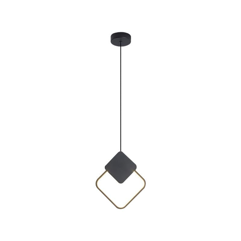 Lampes suspendues modernes à LED pour allée de chambre et café moderne