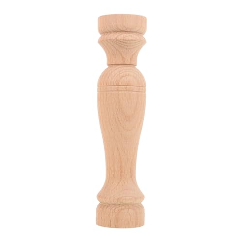 ANDRESLAD Colonna Legno Intagliato Per Arredamento Pilastri Decorativi Legno Naturale Per Mobili e Decorazioni Casa