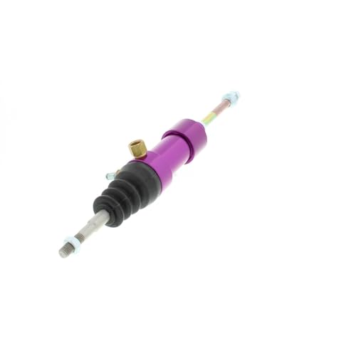Pemnture Pull-Type Clutch Release Slave Cylinder with 7/8 Bore Anodized Finish 3/8 Inverted Flare Inlet Compatible with Hydraulic Throwout Bearings Includes Bleeder Adapter