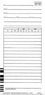 500 ACROPRINT ES1010 TIME CARDS FOR THE ACROPRINT ES1000 TIME CLOCK