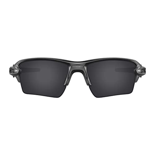 Image of Well-aimed Replacement Lenses Compatible with Oakley Flak 2.0 | Flak 2.0 XL Sunglasses - Black Polarized