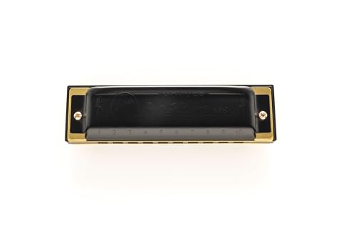 Hohner Pro Harp Ab Major Harmonica, Black, 10 - Image 2
