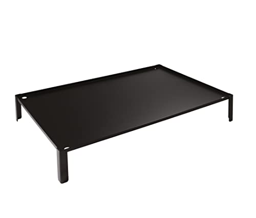 Abert FP047 Domino Pódium, base elevadora rectangular negra para platos 1