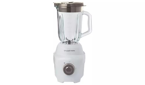 Russell Hobbs Go Create White 1.5L Glass Jug Blender 27580