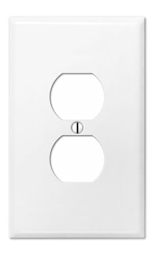 OVERSIZED Metal Outlet Cover Plate - Made in USA