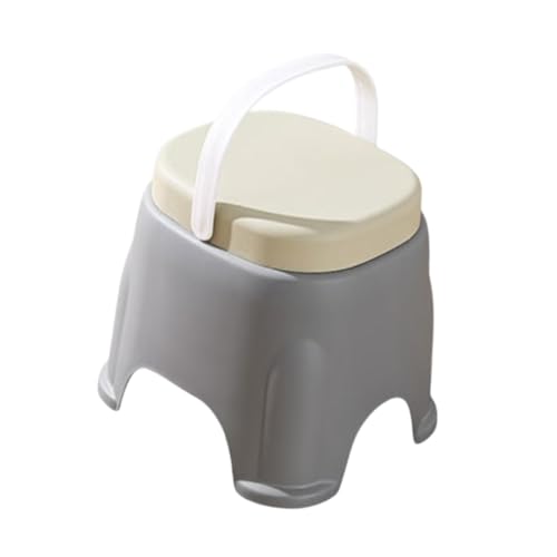 Image of Foot Rest with Handle Cartoon Portable Short Stool for Household Home Garage | Furniture | Benches & Stools