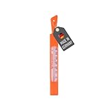 Lantelme Badethermometer 20cm Farbe Orange Temperaturanzeige mit Richtangaben | Badezwinge Analog...