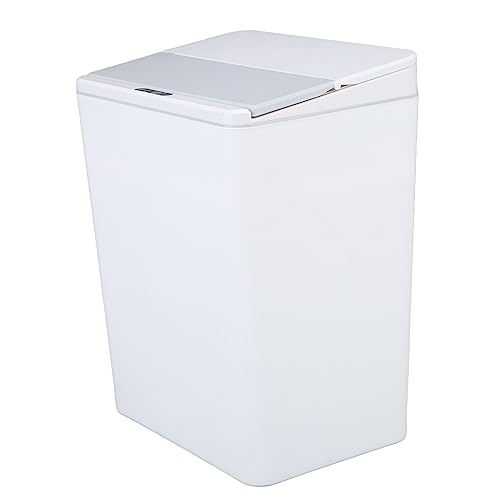 Airshi Motion Sensor Trash Can, Automatic Garbage Can ABS Foldable Lid Auto Sensor for Dormitory