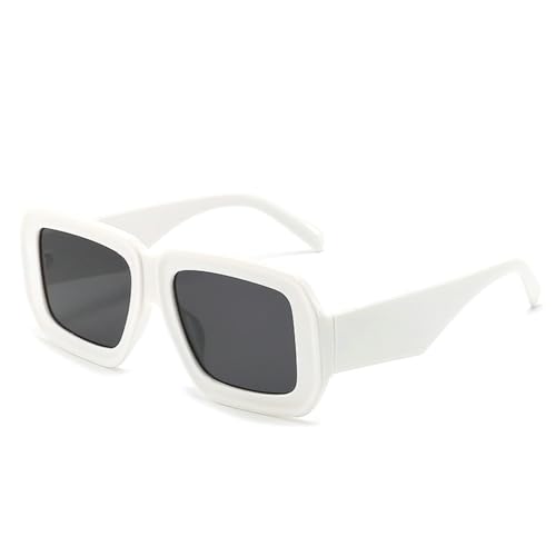 Image of Square Sunglasses For Women Men Trendy Fashion Rectangle Sunglasses Uv Protection Retro Vintage Womens Sunglasses