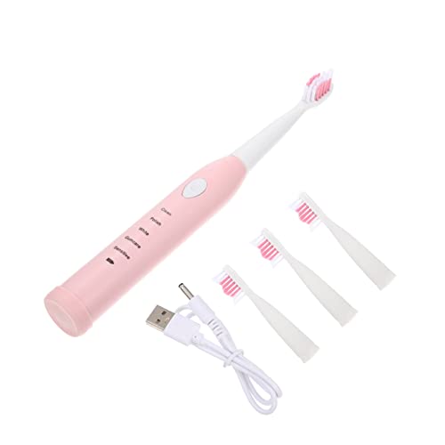 VALICLUD Rosa Schallzahnbürste mit USB-Ladefunktion