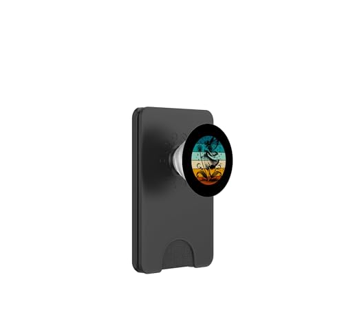 PopSockets PopWallet pour MagSafe rétro - Porte-carte magnétique et support de téléphone