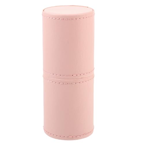 NOLITOY Porta Pennelli Da Trucco e Portapenne Multifunzione, Contenitore Per Cosmetici Da Scrivania, Grande Capacità, Colore Rosa, Organizer Per Bagno, Ufficio e Camera Da Letto