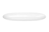 Van Well Geschirr-Serie Avanti-Kollektion, Porzellan zum Servieren für Privat und Gastronomie, Baguette-Schale 35cm