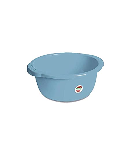 Stefanplast Bacinella Tonda 14Lt 40Xh18Cm Col.Verde Primavera, Verde, 14 Lt