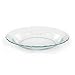 Plato hondo de vidrio, servir, cocina, hostelería, cenas, servir, dimensiones 3,5 x 23 cm (altura x diámetro)
