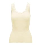 oscalito ebay OSCALITO Oscalito - Top à Bretelles Laine & Soie Champagne - Taille - 6