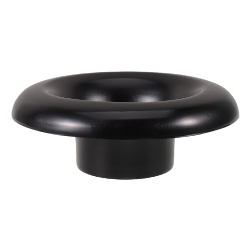 Adaptateur de conduit d'admission d'air de 3 pouces en aluminium noir pour voiture ibasenice