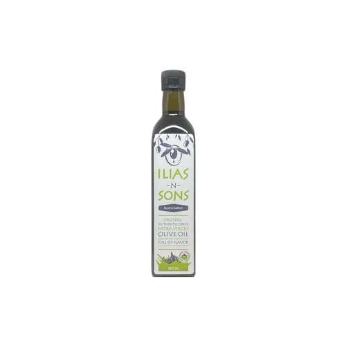 Aceite de Oliva Extra Virgen Orgánico con Ajo Negro