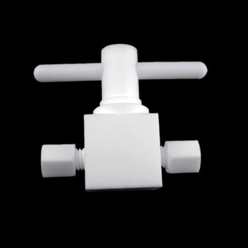 Válvula de bola de PTFE recta para una transferencia eficiente de fluidos sin pérdidas 5