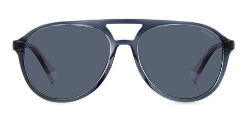 Polaroid PLD 4162/S GREY BLUE/BLUE 56/16/145 unisex Sunglasses2