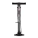 Dunlop Fahrradpumpe - Leistungsstarke Standpumpe mit 2 Adaptern - Hochdruck Fahrradluftpumpe Rennrad - Luftpumpe 63 cm hoch