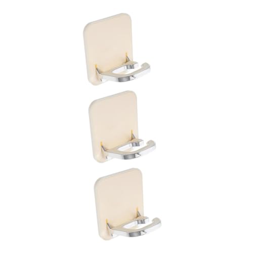 BESTYASH 3 Piezas Soporte para secador de Pelo Soporte para el secador de Cabello Soporte de Almacenamiento para secador de Pelo Soporte de Pared del secador de Pelo Abdominales
