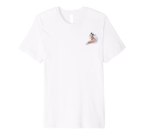 T-shirt Mickey Surfing Disney vêtement graphique et tendance pour adulte
