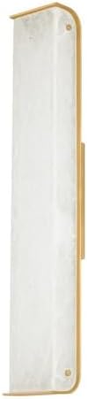 Corbett Lighting 448-26-VB Hera - 15W 1 LED Wall Sconce in Modern Style-26 Inches Tall and 4.25 Inches Wide