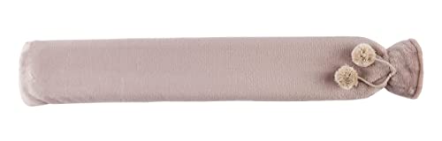 Longue bouillotte portable polaire pour des soirées d'hiver cocooning