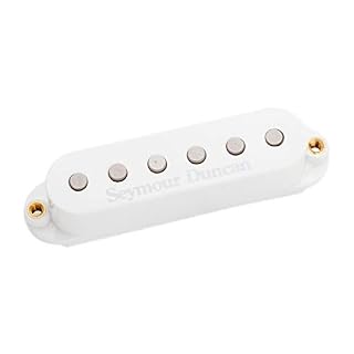 Seymour Duncan STK-S4N-W Humbucker format simple Stack Plus Strat Micro pour Guitare Electrique Blanc - Les Beatles, Paul McCartney, John Lennon, RIngo Starr, George Harrison