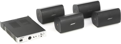 Bose Professional AudioPack Pro S4 120-volt Surface-Mount Loudspeaker Pack - Black