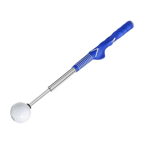 Entrenador de palos de golf, ayuda de entrenamiento de swing de golf, entrenador retráctil para diestros, accesorios de golf para hombres y mujeres para interiores y exteriores