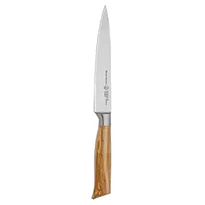 Messermeister Oliva Elit Utility Knife, Italian Olive Wood Handle, 6-Inch