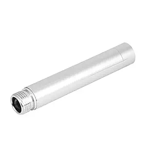 OUKENS Shower Extension Tube, 4inch Stainless Steel Shower Extension Round Tube with Chrome Plating for Bathroom Accessory
