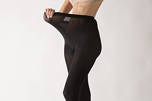 Gi&Gi Damen Strumpfhose, Blickdicht, strumpfhose damen 80 den Total Comfort Strumpfhose winter mit weichem Griff (DE/NL/SE/PL, Alphanumerisch, L, XL, Regular, Regular, Schwarz)