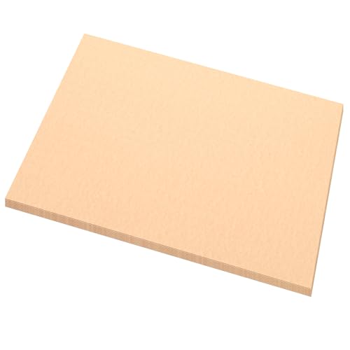 Lurrose 10 Hojas de Papel Pergamino Vintage A4 120g Color Marrón Arena para Escribir y Envolver, Papel Decorativo Artesanal Textura Rústica Adecuado para Menús de Boda y Scrapbooking