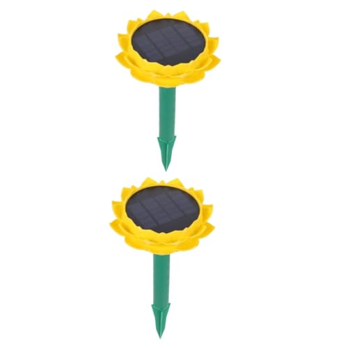 Gadpiparty 2 Piezas Altavoz con Forma de Portátil Solar para Exteriores Reproductor de Canciones Budistas Diseño Vibrante y Fácil de Usar Carga sin Cables para Jardín y Terraza
