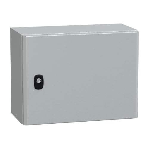 Schneider Electric PanelSeT S3D Stahl Wandanschlusskasten Grau IP66, HxBxT 300 mm, 400 mm x 200 mm