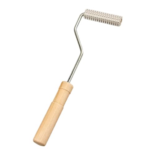 Gralara Rodillo para laminar de fibra de vidrio,Rodillo de burbujas para laminación de resina,Resistente,Accesorios,Herramienta de paleta de burbujas para, rodillo 20x50mm