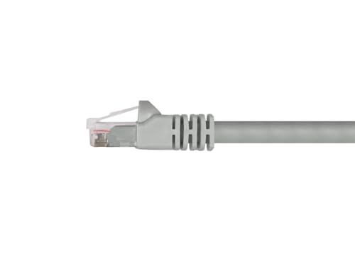 Image of Monoprice 3FT 24AWG Cat6 500MHz Crossover Ethernet Bare Copper Network Cable - Gray