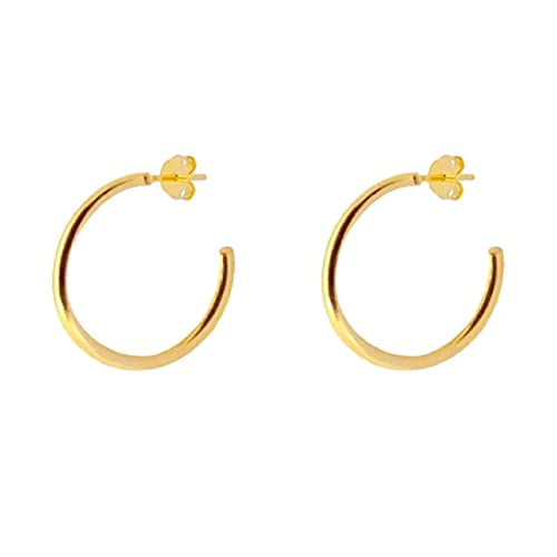Boucles d'oreilles grand cercle légères pour sublimer votre visage