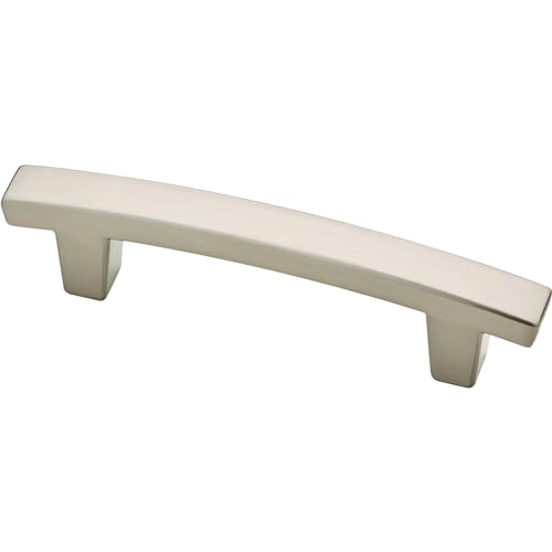 Franklin Brass (10-Pack) – Brushed Nickel Cabinet Handles, 3 Inch Hole Center, Pulls for Drawers, Kitchen Cabinet Door, Dressers | Pierce by Franklin Brass - Used condition - US$17.83