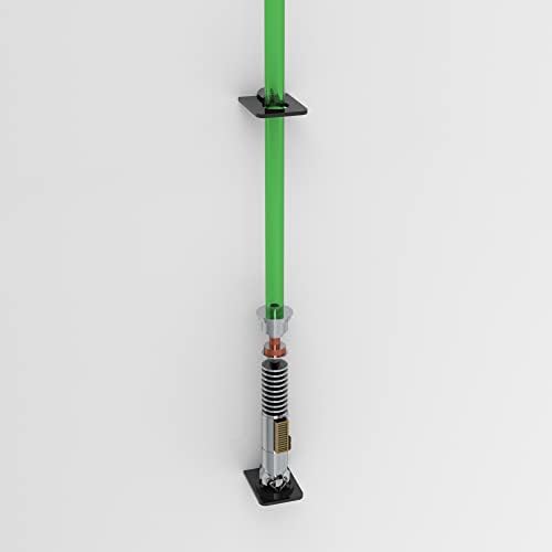 Lightsaber Vertical Wall Rack / Lightsaber Holder Stand - Holder (Clear)
