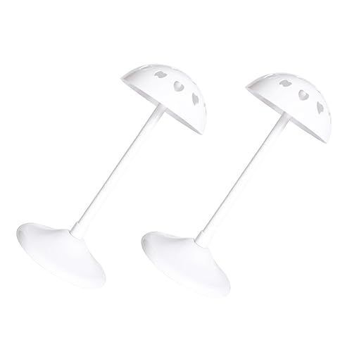 Mikinona Wig Holder Hairpiece Stand Display Stand for Wigs Styling Hanger 2pcs Set