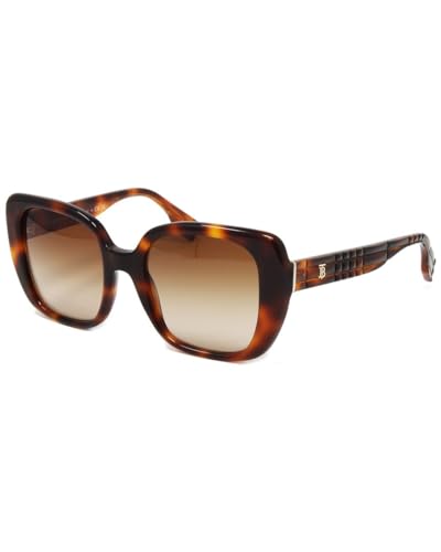 BURBERRY Sunglasses BE 4371 331613 Helena Light Havana Brown Grad