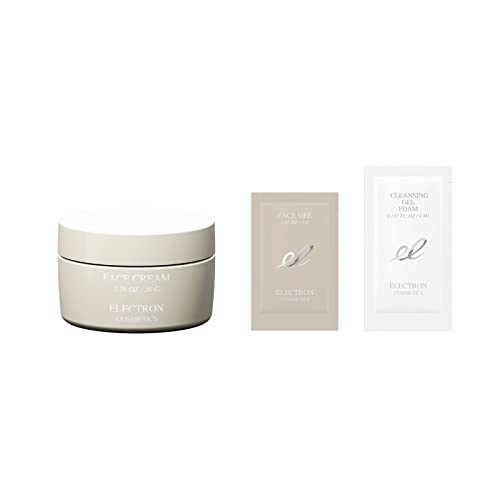 ELECTRON (エレクトロン) フェイスクリーム (50g / サンプルキット付き) バクチオール ナイトクリーム アイクリーム (ハリ/ツヤ/エイジングケア) ゼラニウム