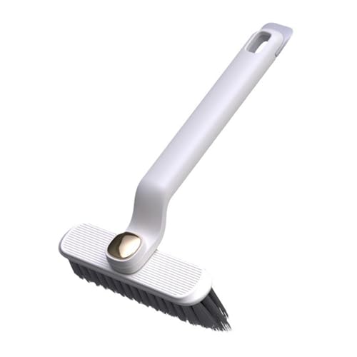 Multi-function Rotating Crevice Cleaning Brush,cleaning brushes for difficult places to reach,with cleaning clip Long Handle Narrow Groove Gap Thin Cleaning Tool for Kitchen Bathroom Tiles Door Track